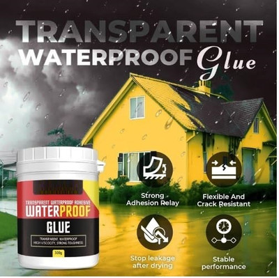 Neatify Invisible Waterproof Glue for Indoor & Outdoor Water Leakage Strong Solution X50 Adhesive(300 g)