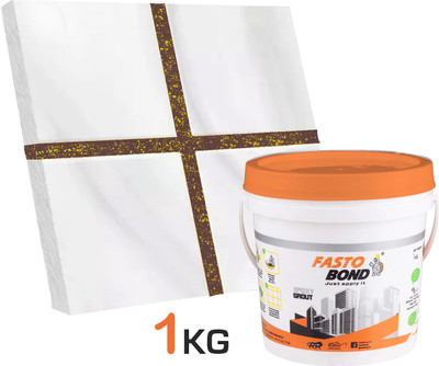 Fastobond 1 Kg Epoxy Tile Grout 3 Components Buy brown Golden Crack Filler(1 kg)