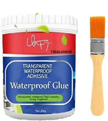 Dykidrah Transparent Waterproof Glue ,Leak Repair Indoor and Outdoor Coating Crack Filler(300 g)