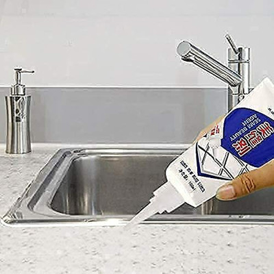 My Machine Waterproof Tile Gap/Crack/Grout Filler Water Resistant Silicone Sealant for Home Crack Filler(180 ml)