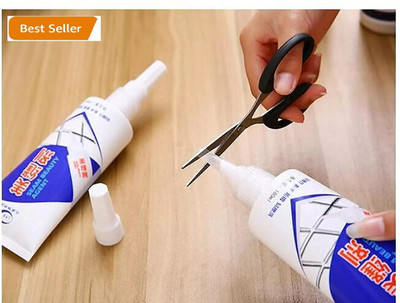 My Machine Pack of 2 Original Tiles Gap Filler Waterproof Crack Grout Gap Filler Agent Adhesive(180 ml)