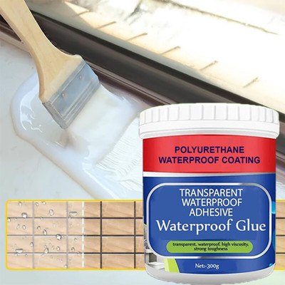 qwera Invisible Crack Seal Glue for Roof Water Leakage Solution Strong Crack Filler Adhesive(300 g)