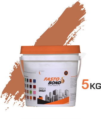 Fastobond Full Glitter 5 Kg Epoxy Tile Grout 3 Components Metalic Copper Crack Filler(5 kg)