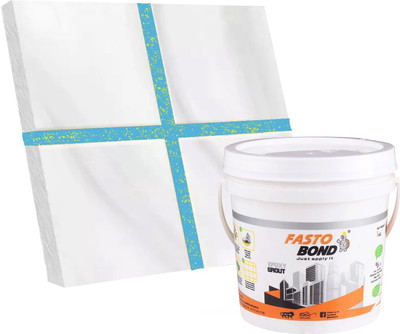 Fastobond GlitterEpoxy Tile Grout 3 Components Blue Golden Crack Filler(5 kg)