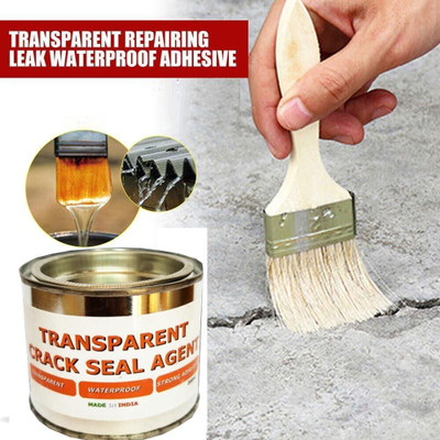 ActrovaX Water Based Invisible Waterproof Adhesive Seal Coating Crack Filler(250 ml)