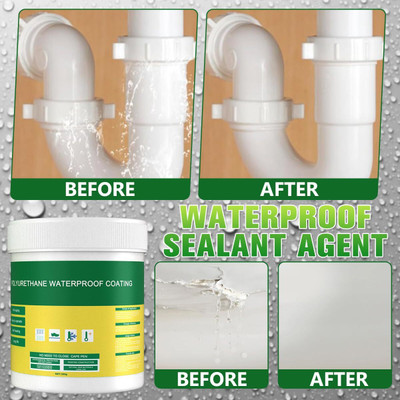 Hoaxer Quick-Drying Invisible Waterproof Agent, Waterproof sealant Crack Filler(300 ml)