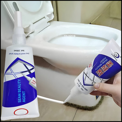Moksh Enterprise Tiles Gap Filler Waterproof Gap Filler Agent Water Resistant Paste for Kitchen Crack Filler(180 ml)