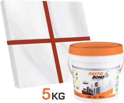 Fastobond 5 Kg Epoxy Tile Grout 3 Components Cooper brown Solid Crack Filler(5 kg)
