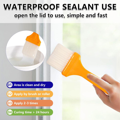 ActrovaX Super Strong Clear Waterproofing Sealant Glue Crack Filler(250 ml)