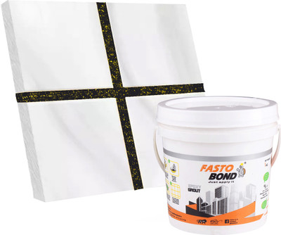 Fastobond GlitterEpoxy Tile Grout 3 Components Black Golden Crack Filler(5 kg)