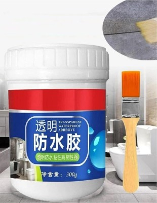 MAAUVTOR Crack Seal Glue Transparent Waterproof Leakage Repair Glue for Pipe Wall Tiles Crack Filler(300 g)