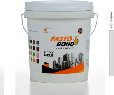 Fastobond Epoxy Tile Grout 3 Components Light Gray Crack Filler(5 kg)