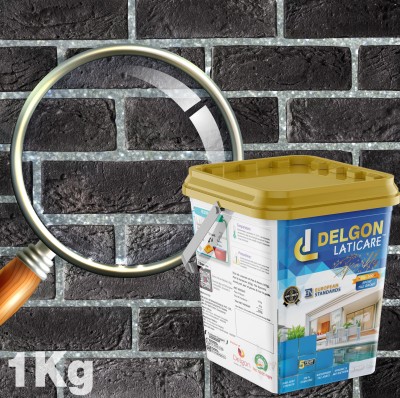 Delgon Laticare Premium Sparkle/Glitter Epoxy Grout For Tiles (1Kg) (Silver Translucide - 200) Crack Filler(1 kg)