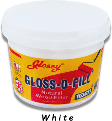 Glossy Gloss-O-Filler Natural Wood Filler | Water Based | Solvent Free | eco-Friendly | Crack Filler(1 kg)