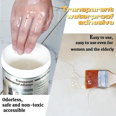 ActrovaX Weather Resistant Invisible Waterproof Sealant Crack Filler(250 ml)