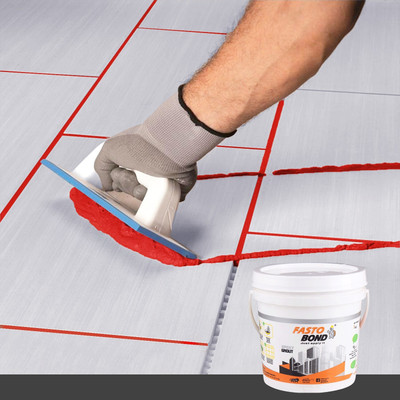 Fastobond Epoxy Tile Grout 3 Components Red Crack Filler(5 kg)