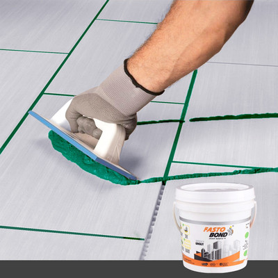 Fastobond Epoxy Tile Grout 3 Components Green Crack Filler(5 kg)