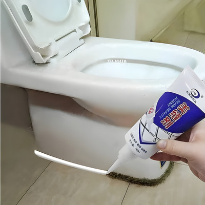 UNDERZONE Druidstone Tiles Gap Filler Agent, Waterproof Grout Agent (White) Crack Filler@ Crack Filler(180 ml)