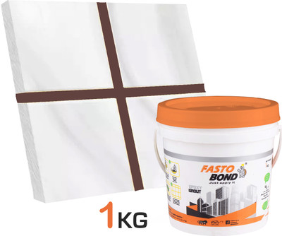 Fastobond 1 Kg Epoxy Tile Grout 3 Components Buy brown Solid Crack Filler(1 kg)