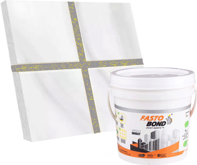 Fastobond 5 Kg Epoxy Tile Grout 3 Components Ad gray Golden Crack Filler(5 kg)