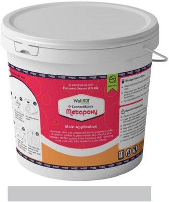 Wallnut C&L Metapoxy 2 Component Grout Mono bucket Smooth Finish Clinker grey Crack Filler(1 kg)