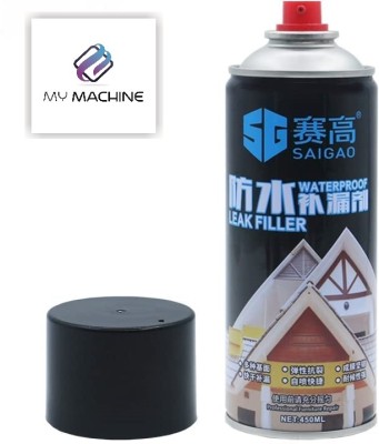 My Machine Waterproof Leak Filler Spray Rubber Flex Repair& Sealant, Seal Cracks Holes Leak Crack Filler(450 ml)