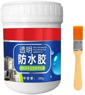 KM CREATION Roof Leakage Crack Seal Agent Leakage Solution Waterproof Transparent Glue K3 Adhesive(300 g)