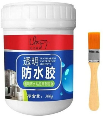SnowShell Crack Seal Agent Glue with Brush Transparent Waterproof Glu for Leakage zx115 Crack Filler(300 ml)