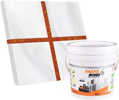 Fastobond Glitter Epoxy Tile Grout 3 Components Copper Brown Golden Crack Filler(5 kg)