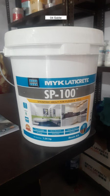 MYK LATICRETE SP-100 Stain free Epoxy Grout For Floor & Wall ( 04 Sable ) 5kg ( Hardener : 350g Resin : 900g & Filler 3.75g) Crack Filler(5 kg)