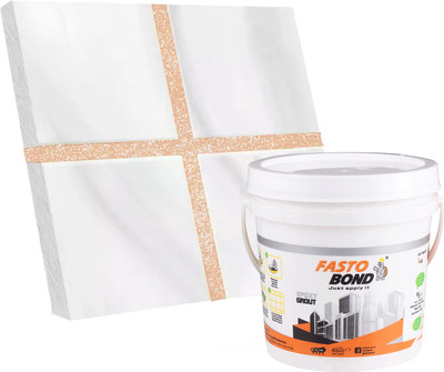 Fastobond 1 Kg Epoxy Tile Grout 3 Components Beige Silver Crack Filler(1 kg)