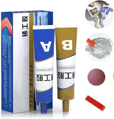 Trendy Appliances AB Metal Fixing Glue | A+B Caster Adhesive | Crack Sealant Tubes Crack Filler(100 g)