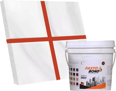 Fastobond Epoxy Tile Grout 3 Components TERARED COLOR Crack Filler(1 kg)