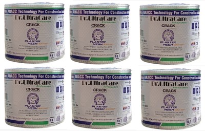 Dr.UltraCare PACK OF 6 Fiber Glass Coated Mesh 145 mm X 50 Mtr Crack Filler(750 g)