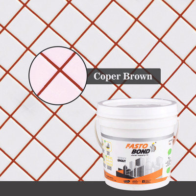 Fastobond 3 Kg Epoxy Tile Grout 3 Components Ad gray Solid Crack Filler(3 kg)