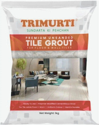 Trimurti Wooden Rust Tile Grout Hard & Durable Ready to Use for Wall & Floor Crack Filler(1 kg)