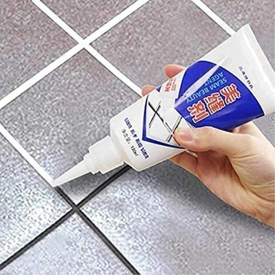 BHAVRUTT Tiles Gap Filler Waterproof Sealant, Grout Paste,Gap Filler for Walls and Joints Crack Filler(180 g)