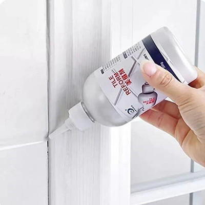 WUUP Tile Reform Glue Gap Filler Agent Waterproof Paste Crack Filler Crack Filler(280 ml)