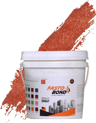 Fastobond Glitter Epoxy Tile Grout 3 Components Red Golden Crack Filler(5 kg)