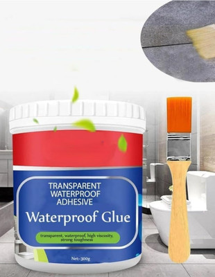 rutvik Invisible Waterproof Glue (300G) – Strong Transparent Adhesive for Instant Leak Crack Filler(300 g)