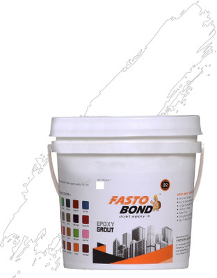 Fastobond Epoxy Tile Grout 3 Components White Crack Filler(5 kg)