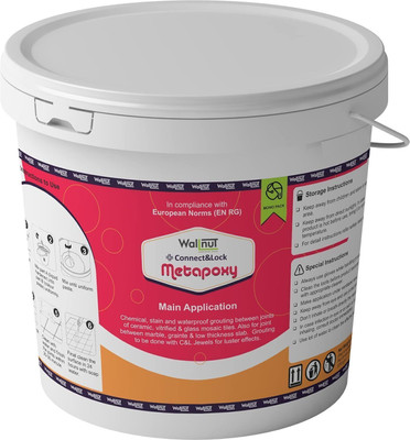 Wallnut C&L Metapoxy 2 Component Grout Mono bucket Smooth Finish (camel) Crack Filler(1 kg)