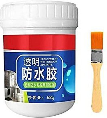NILHARI Transparent Waterproof Glue for Roof Leakage /Crack Seal Agent Pack Of 2 Crack Filler(300 g)