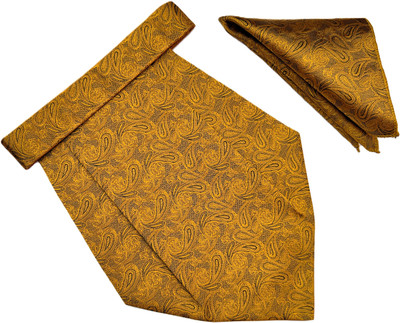 VOICI VOICI Paisley Design Cravats & Pocket Square Cravat(Pack of 1)