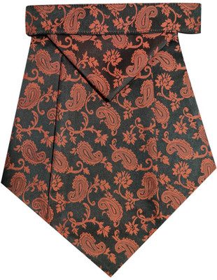 RIYASAT Paisley Cravat Ascot Tie for Men Self Tie Necktie and Pocket Square Cravat(Pack of 1)