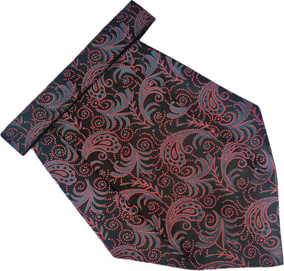 VOICI Mens Cravats Necktie Maroon & Grey Color Cravat(Pack of 1)
