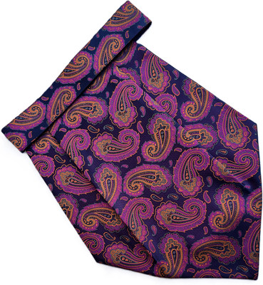 VOICI Purple color Self Design Cravat