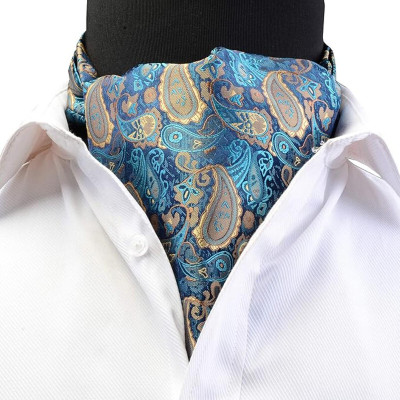 MASTYLE Mastyle Fine Warp Polyester Men's Scarf | Cravat Tie For Men Cravat(Pack of 1)