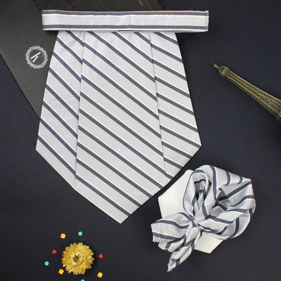 Kavove The Zebra Striped Cravat(Pack of 2)