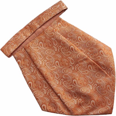 VOICI Yellow color Self Design Cravat(Pack of 1)